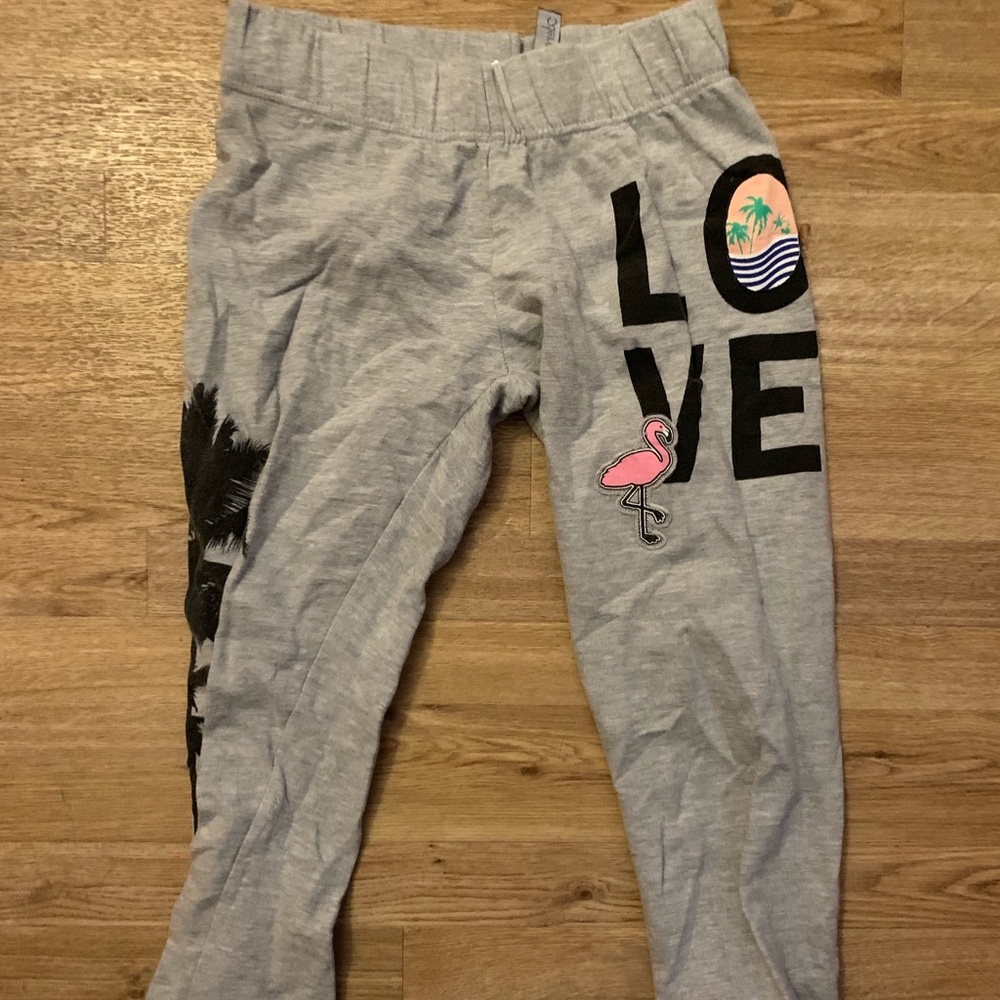 LOVE PALM TREE PANTS